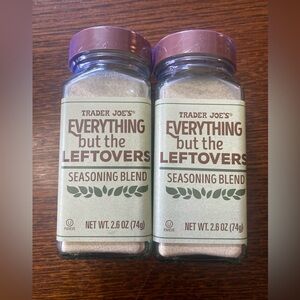 2 Packs Trader Joe's Everything but The Leftovers Seasoning Blend 2.6 oz Each